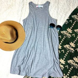 Free People Beach loose ribbed tank dress/cover up. Size Extra Small
